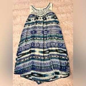 Size xs multi-colored sleeveless xhilaration dress